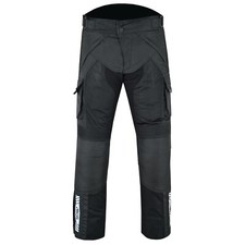 Adventure Motorradhose Schwarz