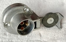 3-polige Aluminium Steckdose / 6 bis 24 Volt Traktor Anhänger LKW - DIN 9680