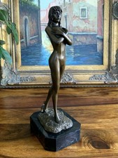 Bronzefigur Jungfrau Bronze