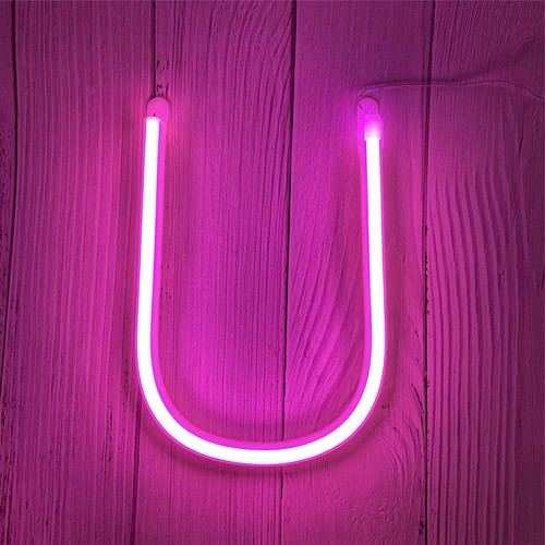 Led buchstabe neon rosa - led,