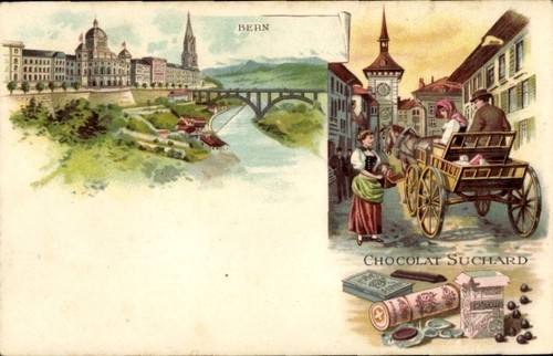 Litho bern stadt schweiz - stadt,