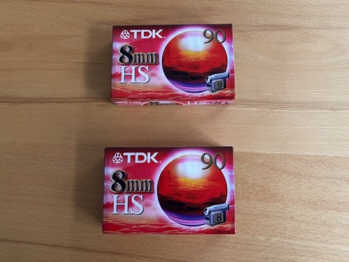 Tdk 8mm kassette minuten - hs,