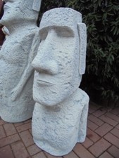 Gartenfigur moai - gartenfigur,, xl