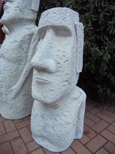 Gartenfigur moai - xl,
