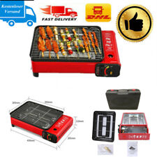 Gasgrill BBQ Gas Grill Tischgrill Braten Party Gaskocher Weihnachten Camping DE