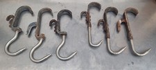 Rohrbahnhaken Metzgerhaken mit Aufzughaken Metzgerei butcher hook equipment