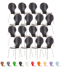 16er Set Besucherstuhl Diego