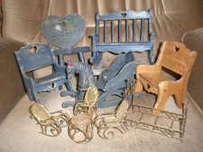 Puppen stühle puppenbank - ,