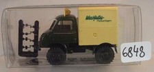 Brekina 1/87 Nr. 39008 Mercedes Benz Unimog 411 Koffer Westfalia OVP #6848