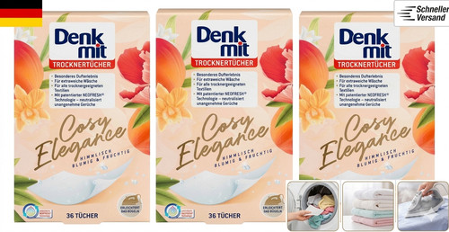 3xdenkmit trocknertücher cosy - trocknertücher,