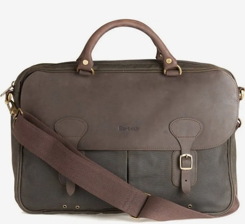 Barbour aktentasche leder - barbour,