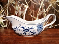 MEISSEN, Zwiebelmuster, edles Butterkännchen / kleine Sauciere I. Wahl