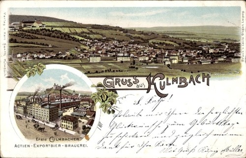 Litho kulmbach oberfranken - litho, in