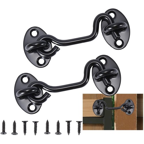 Sturmhaken edelstahl schwarz - sturmhaken,