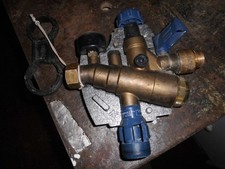 Druckminderer Wasser 1 zoll mit Absperrhahn und Filter