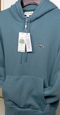 Lacoste Hoodie Pullover Petrol Größe M Neu Ungetragen mit Etikett