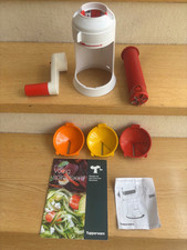 Tupperware Profi Chef Spiralwerk mit Rezeptheft und Anleitung TOP