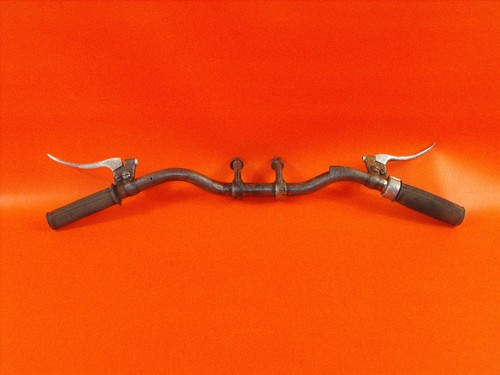 Oldtimer motorrad lenker - motorrad,