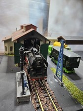 H0 Diorama Lok-