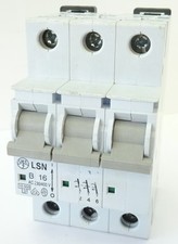 OEZ LSN B16 Sicherungsautomat Leitungsschutzschalter 16A 3 polig 230/400V~ B 16