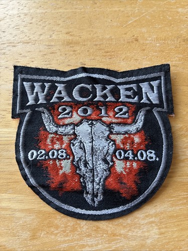Wacken 2012 patch - 2012, aufnäher
