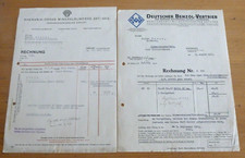 alte Rechnung Rhenania-Ossag