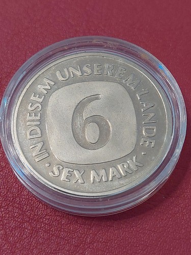 Erotik nickel medaille 6 - -,