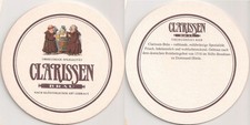 Dortmunder Stifts Brauhaus - alter Bierdeckel "Clarissen Bräu"