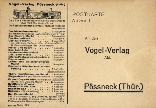 Pößneck thüringen - ak,