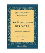 Das evangelium der natur - das, vol