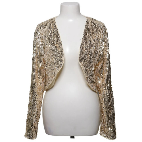 Bolero größe gold - bolero,, größe: