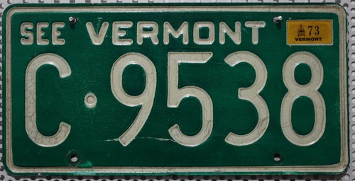 Vermont nummernschild usa - vermont,