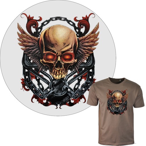 Shirt skull gotik - t-shirt,