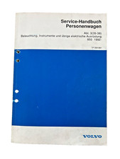 Volvo service handbuch - volvo, service-handbuch