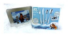 NEU 1. Wahl Originalware Ice Age 4 - Kinderbesteck 4-tlg. mit Metallbox