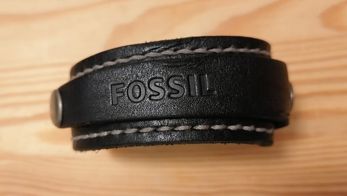 Fossil lederarmband herren - fossil,