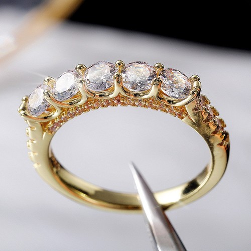 Damen ring gold vintage stil - vintage,