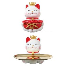 Katzenskulptur mit Praktischem