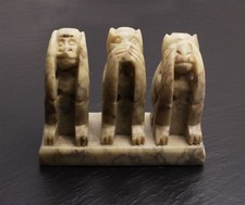 Gravur 3 Affen Drei Affen