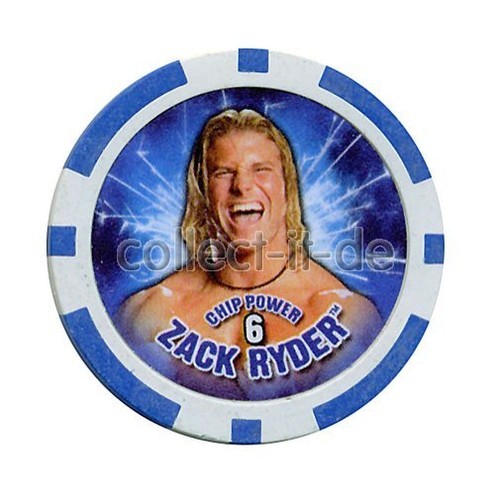 Wwe chip regular zack ryder - wwe,