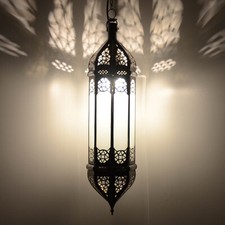 Orientalische Lampe Weiß