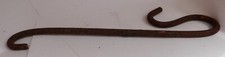 alter Haken ?‍ geschmiedet  Eisenstab Ornament Verzierung Stahl gebogen Bastler