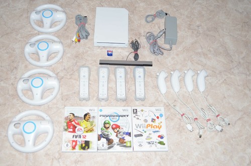 Nintendo wii 4x - +, remote