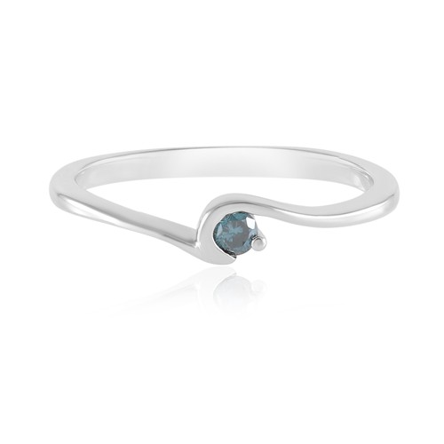 Blauer diamant sterling silber - diamant,