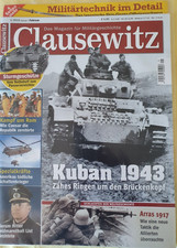 Clausewitz /Das Magazin für Militärgeschichte /Kuban 1943 / Nr. 1  2019