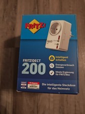 AVM FRITZ!DECT 200 intelligente Smarthome Steckdose für das Heimnetz
