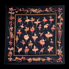 Seidentuch Ballerina - Retro