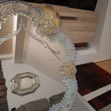 Vintage Murano  Vanity Mirror