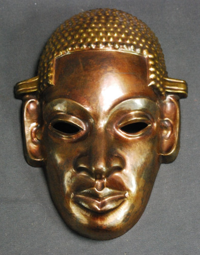Messing wandbüste maske - wandbüste,