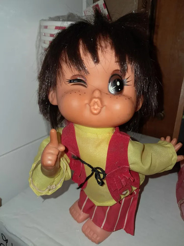Vintage rubber doll - rubber,